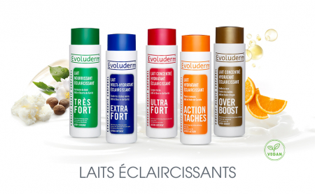 Laits éclaircissants