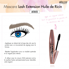 MASCARA LASH EXTENSION – HUILE DE RICIN