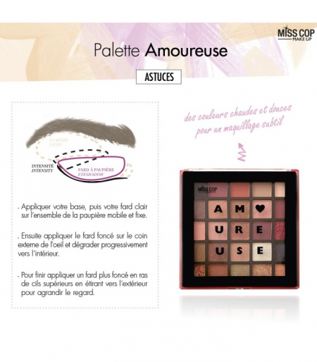 Palette Amoureuse Miss Cop