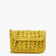 Crochet Crossbody couelur jaune citron