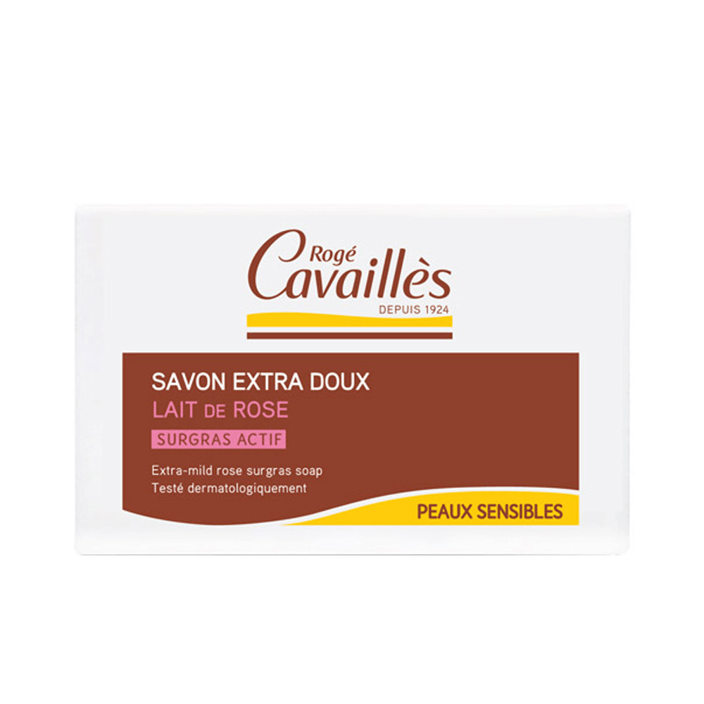 Savon Solide Extra-Doux Rogé Cavaillès Lait De Rose 250g Savon Solide Extra-Doux Rogé Cavaillès Lait De Rose 250g - Taille : 250g
