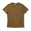 T-shirt essentiel col en V couleur Ocre Mango