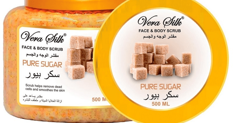 GOMMAGE VISAGE ET CORPS AU SUCRE VERA SILK 500ML