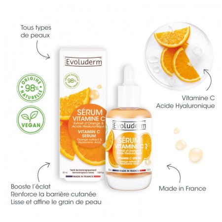 98% d'origine naturelle; Végan; Testé dermatologiquement; Made in France. Fatiguée et terne, votre peau a besoin d'un coup de boost ? Réveillez-la grâce a
