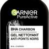 Garnier Pure Active - Gel Nettoyant Charbon - Réduit Points Noirs & Boutons - Nettoie & Désincruste les Pores - BHA & Charbon - Garnier Pure Active - Gel Nettoyant Charbon - Réduit Points Noirs & Boutons - Nettoie & Désincruste les Pores - BHA & Charbon - Vegan & Cruelty Free - Peaux à Tendance Acnéiques - 250 ml