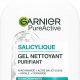 Garnier Pure Active - Gel Nettoyant Moussant - Purifie, Hydrate & Élimine Les Impuretés - Acide Hyaluronique, Céramide, Argile - Vegan & Cruelty Free - Tous Types de Peaux - 250 ml