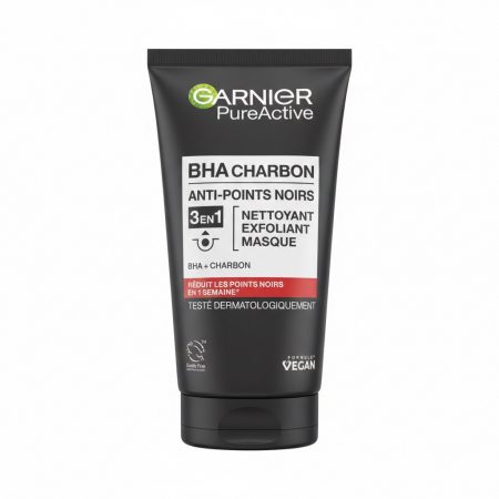 Garnier-Pure-Active-Nettoyant-3-en-1-au-charbon-Anti-Points-Noirs-Incrustes-150ml lomé