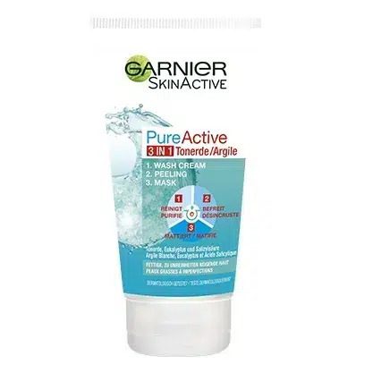 Masque 3 en 1 garnier argile
