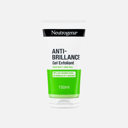 Neutrogena Anti-brillance Citron Vert aloe vera : gel exfoliant