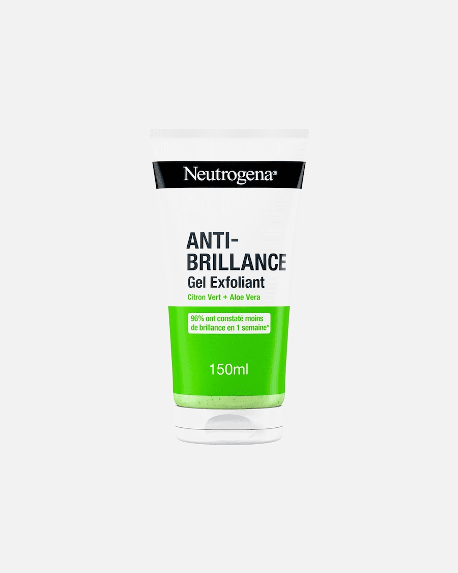 Neutrogena Anti-brillance Citron Vert aloe vera : gel exfoliant
