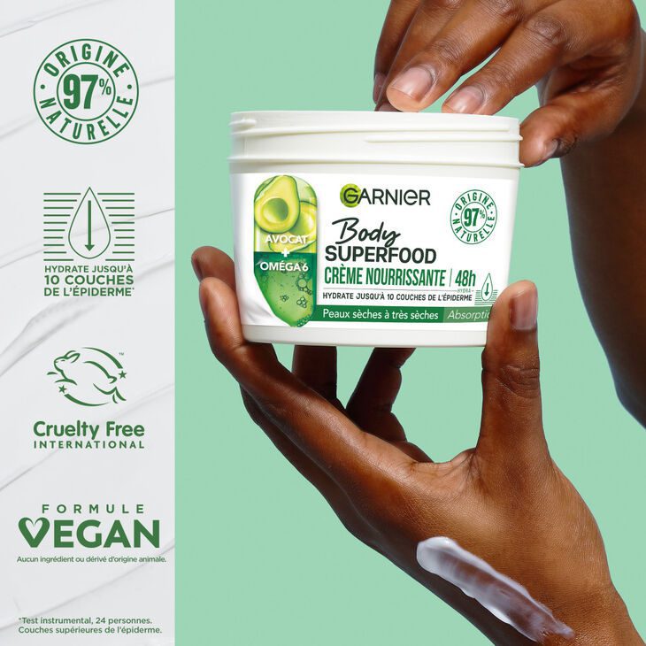 Bodyfood garnie avocat aloe vera