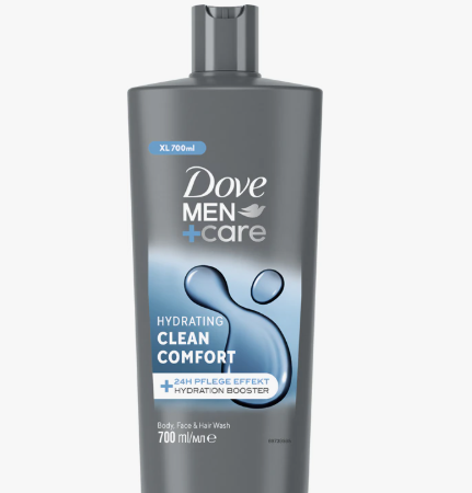Dove gel douche clean confort