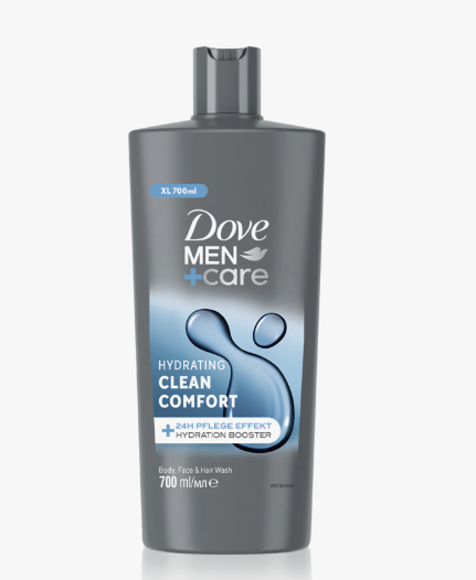 Dove gel douche clean confort