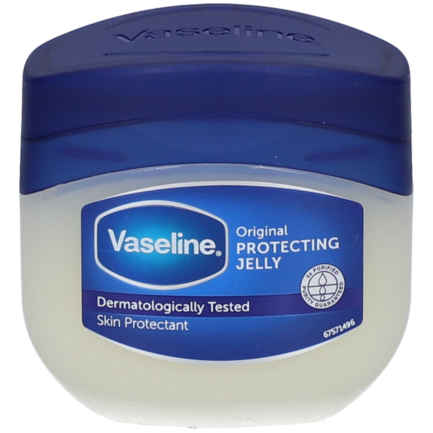 Vaseline Original Protectrice avec Gelée de Pétrole pour Peau Abîmée et Sèche, Testée Dermatologiquement, 100 ml Emballage Endommagé