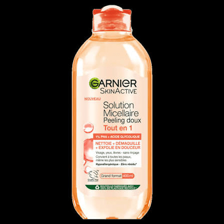 Solution Micellaire Peeling Doux Tout-en-1