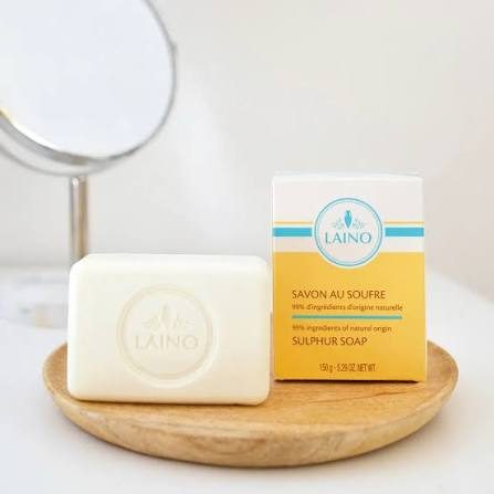 SAVON LAINO AU SOUFFRE 150G – Image 1