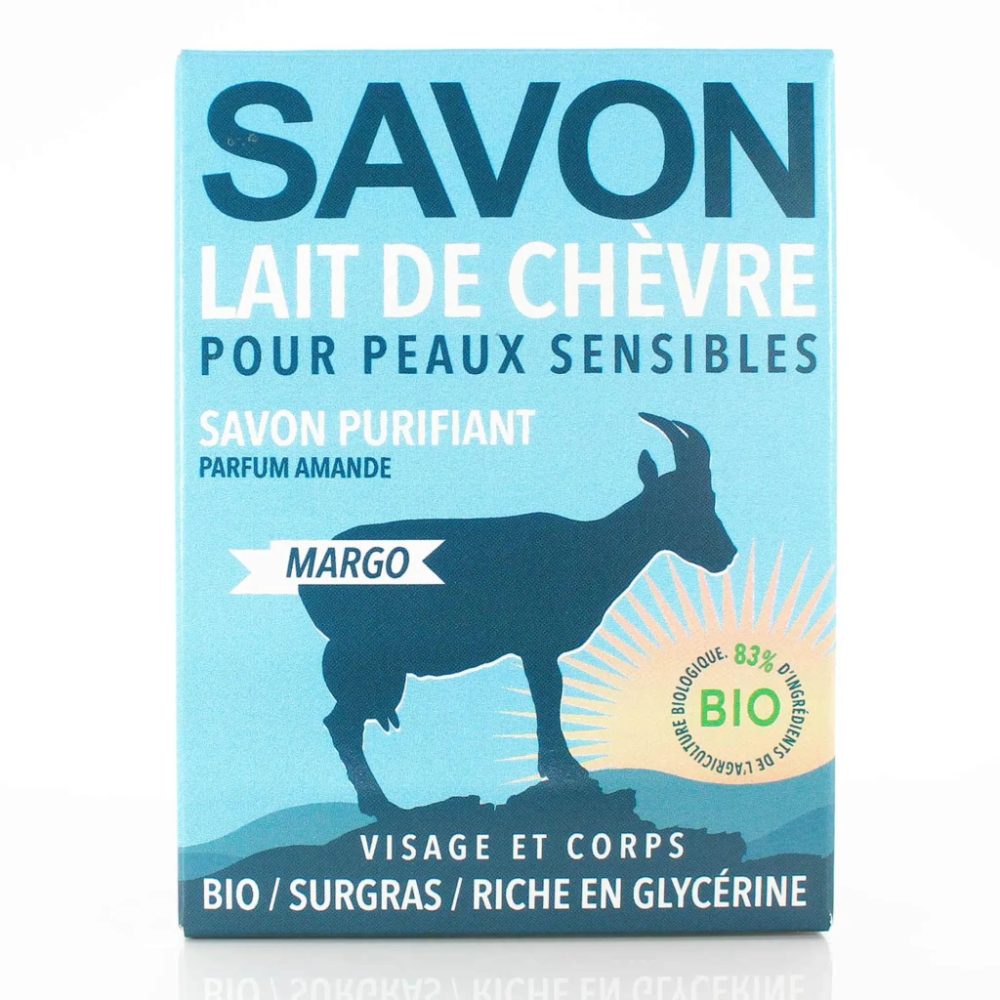 SAVON LAIT DE CHEVRE - Peaux sensibles -Taille : 150g – Image 1