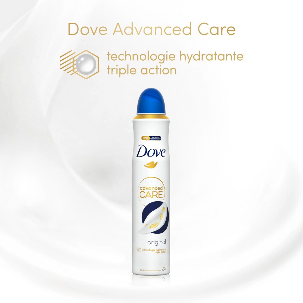 Dove -  déodorant spray advanced care original 72h – Image 1